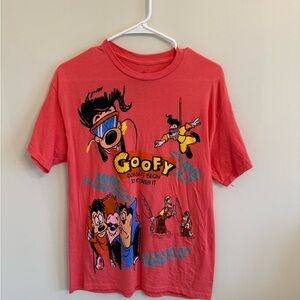 Disney Goofy Graphic T-Shirt - Red